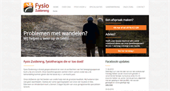 Desktop Screenshot of fysiozuidereng.nl